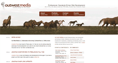 Desktop Screenshot of outwestmedia.com